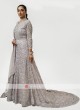 Designer Tail Style Net Gown